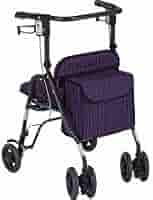 島製作所　シンフォニーSP 格子紺　シルバーカー　手押し車 シンフォニーSP 格子紺 ｜ シルバーカー・歩行器,歩行器・歩行車